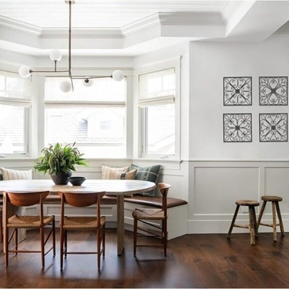 New Set of 4Metal Wall Decor-Large Decorative Wrought Scroll Wall Decor Art - Picture 9 of 10